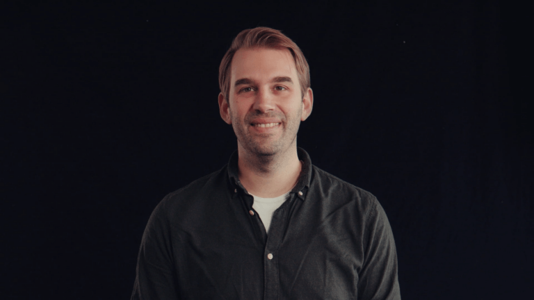 Frank van den Heuvel op de foto directeur van BLIK Film